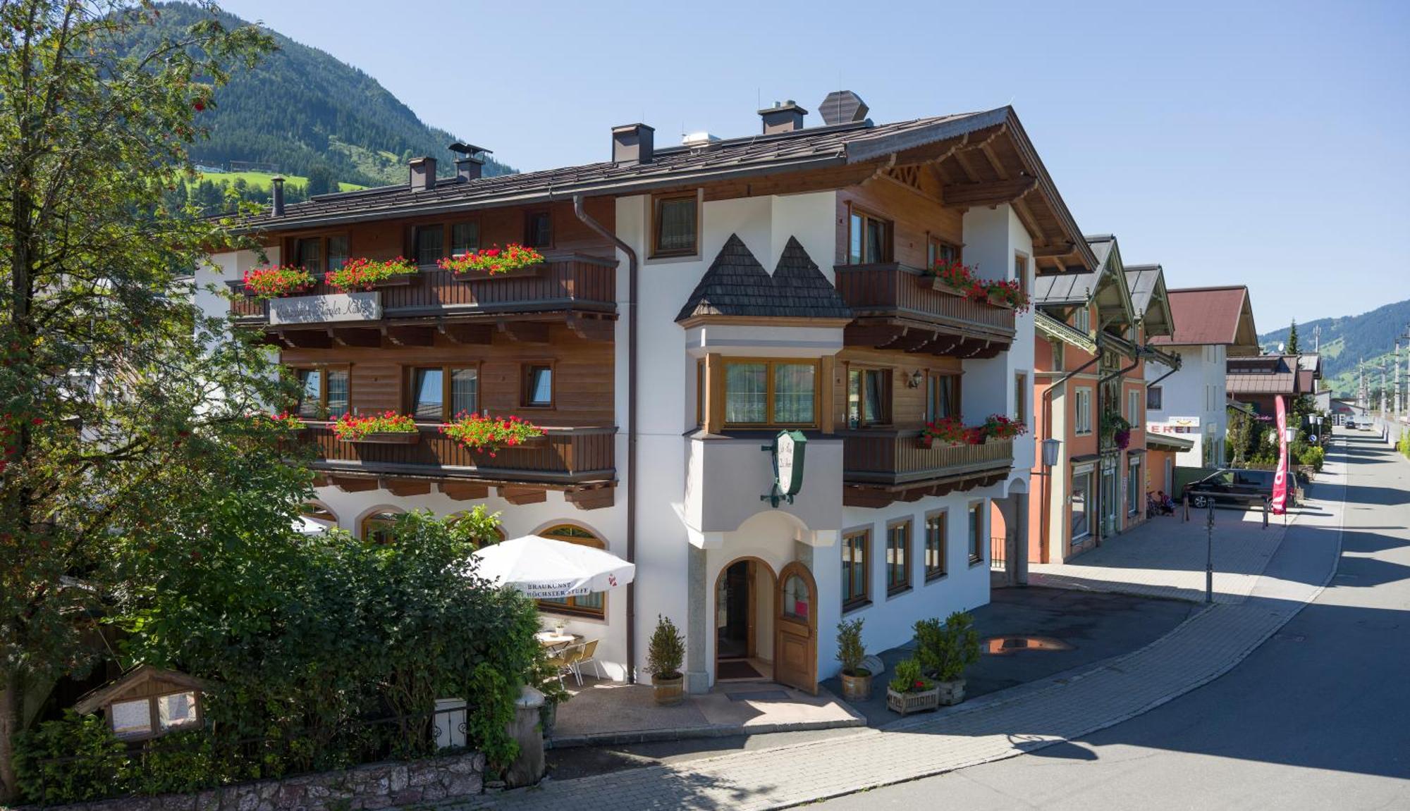 Cafe Pension Heim Kirchberg in Tirol Kültér fotó